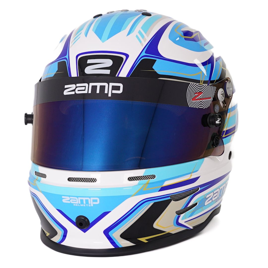 RZ 42 Youth White / Blue - Image 7