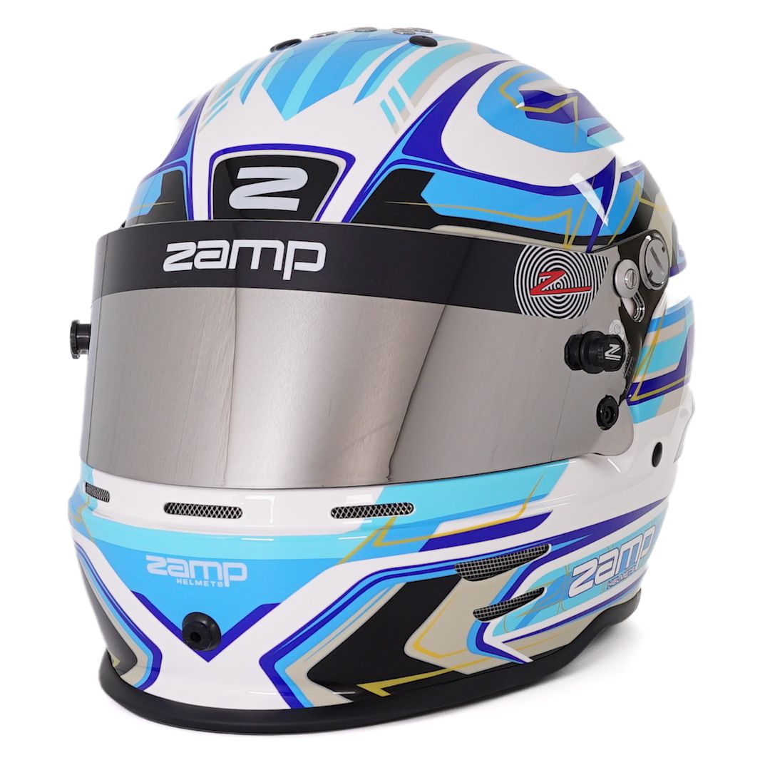 RZ 42 Youth White / Blue - Image 8