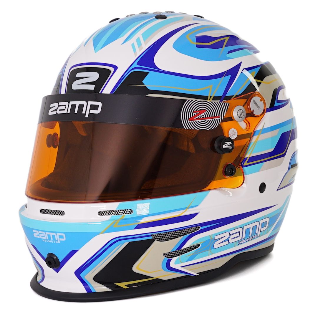 RZ 42 Youth White / Blue - Image 11